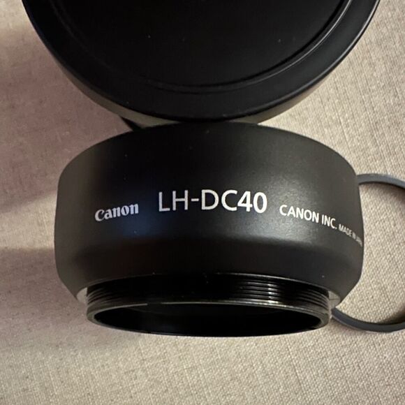 Canon TC-DC58B 1.5x Teleconverter Lens with LH- DC40 Adaptor - NIB - Picture 10 of 12